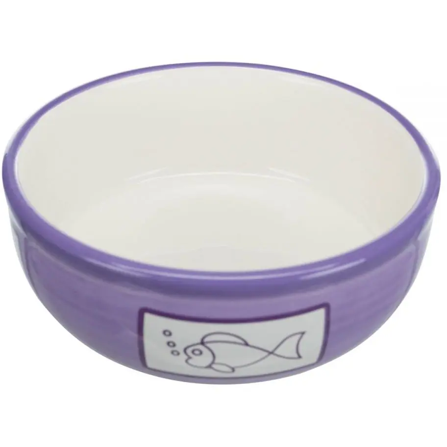 Миска для котів Trixie керамічна 0.35 л 12.5 см в асортименті 1 шт. (24658) - фото 4