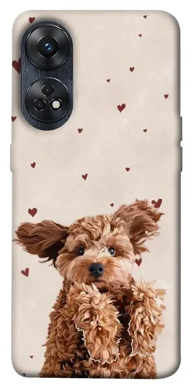 TPU чохол Demsky Сute doggy для Oppo Reno 8 T 4G