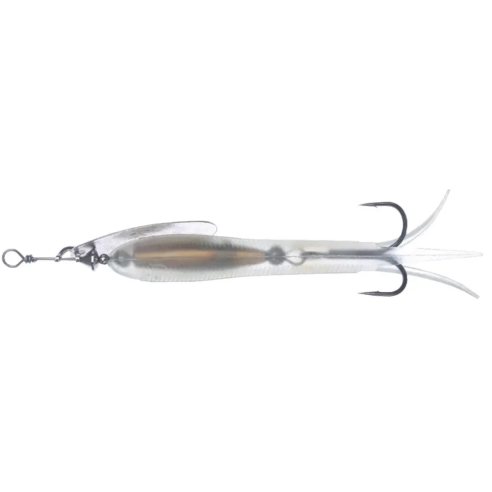 Блешня Savage Gear Flying Eel Spinner #3 23 g 09-Red Silver - фото 2