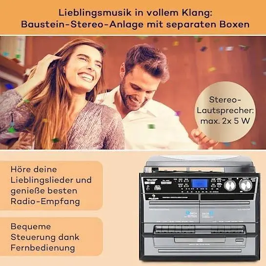 Акустическая стереосистема Auna TC-386 (10000109) - фото 3