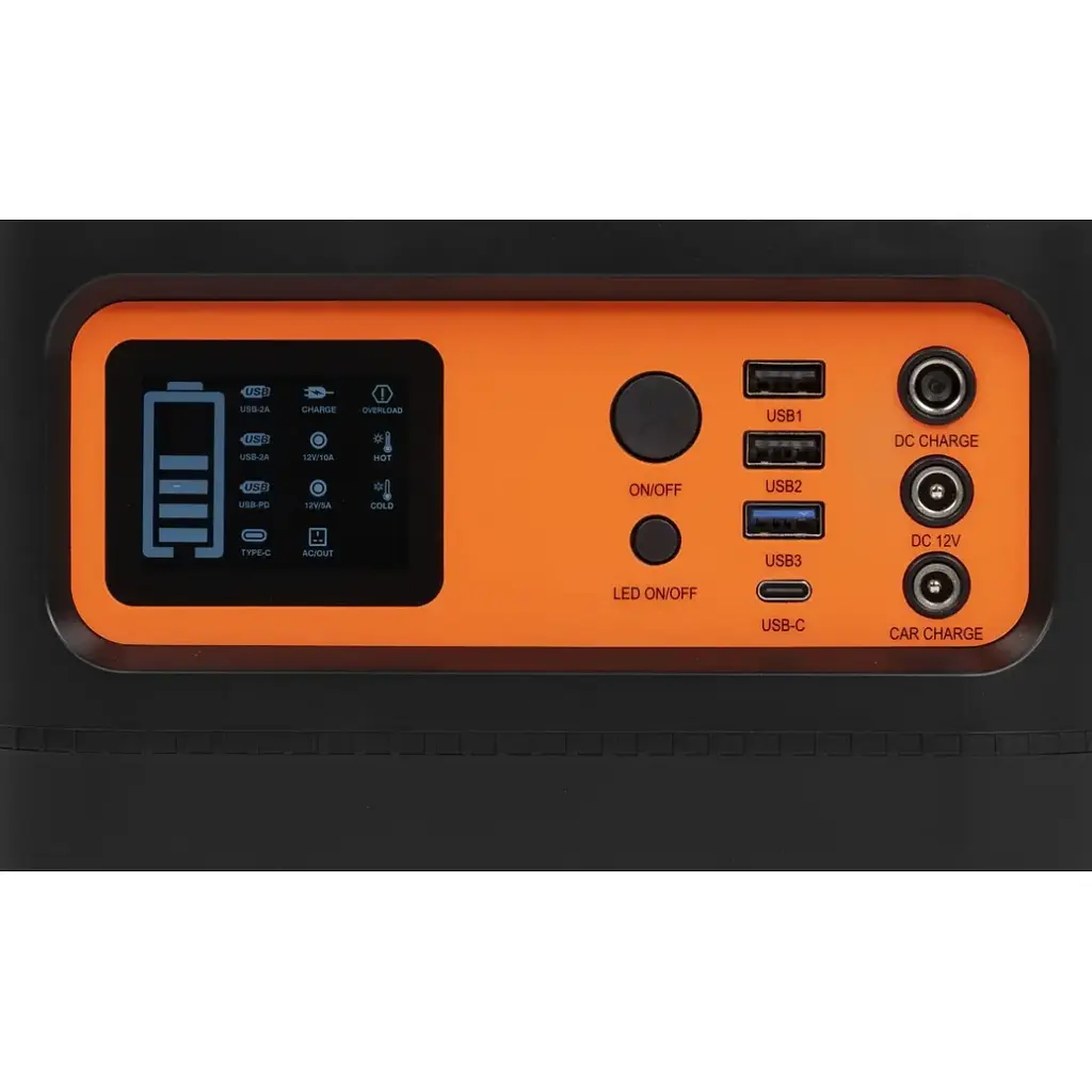 Портативна електростанція Tig Fox T500, 500 Вт (540Wh), чиста синусоїда, літій-іонна батарея - фото 3