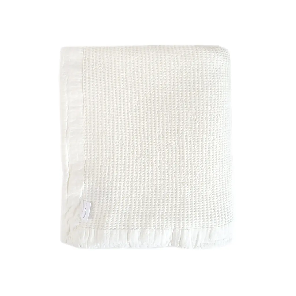 Покривало Lotus Home — Rius off white молочний 180*240 - фото 4