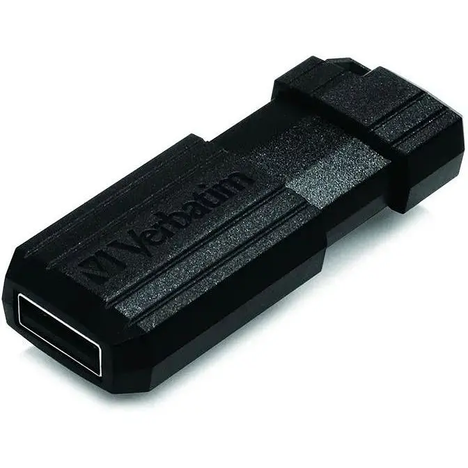 USB Flash накопичувач Verbatim 32GB Store 'n' Go PinStripe Black (v49064) - фото 2