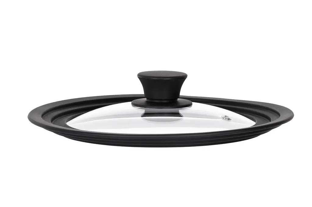 Крышка универсальная Ardesto Black Mars Smart для сковороды 24/26/28 см (AR2428UL) - фото 2