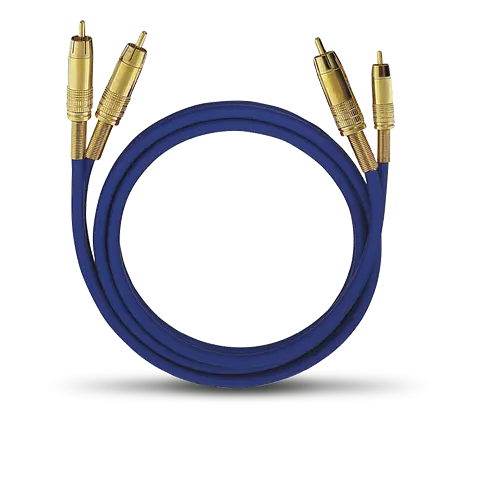 Межблочный кабель 2RCA-2RCA Oehlbach NF 1 Master 100 1 м