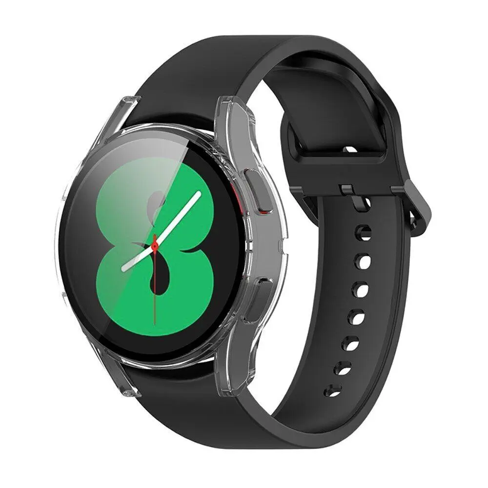 Защитный чехол с стеклом DBPro Watchbands Samsung Galaxy Watch 4 44mm прозрачный (WB00S440CASE10) - фото 3