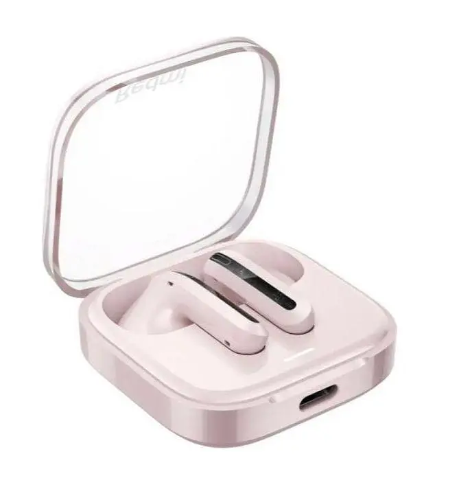 Навушники бездротові Xiaomi Redmi Buds 6 Active Transparent Pink (BHR8395GL) рожеві - фото 3