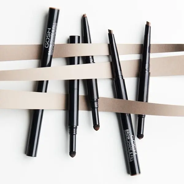 Карандаш для бровей Gosh Shape & Fill Brow Liner Dark Brown тон 003, 0.5 г - фото 5