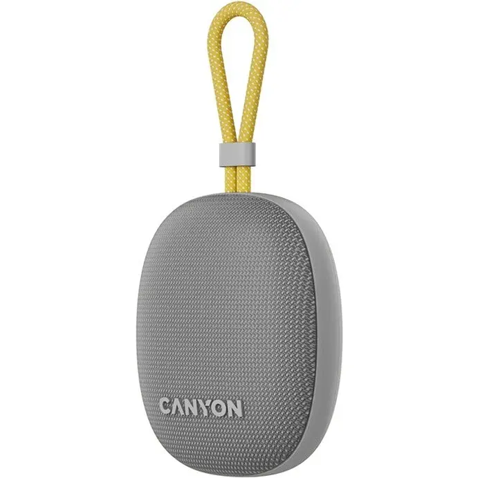 Bluetooth Колонка Canyon OnMove 12 5W IPX7 Gray (CNE-CBTSP12GY) UA - фото 3