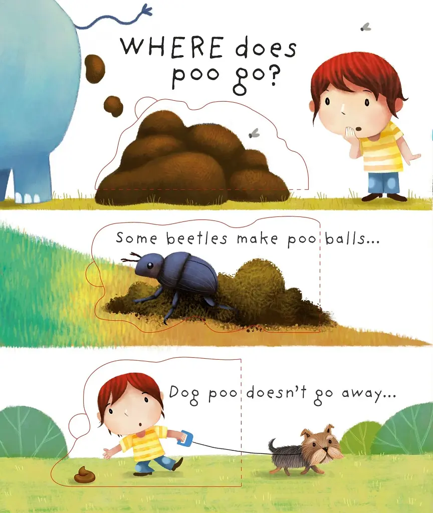 Lift-the-Flap First Questions & Answers: What is Poo? - фото 8