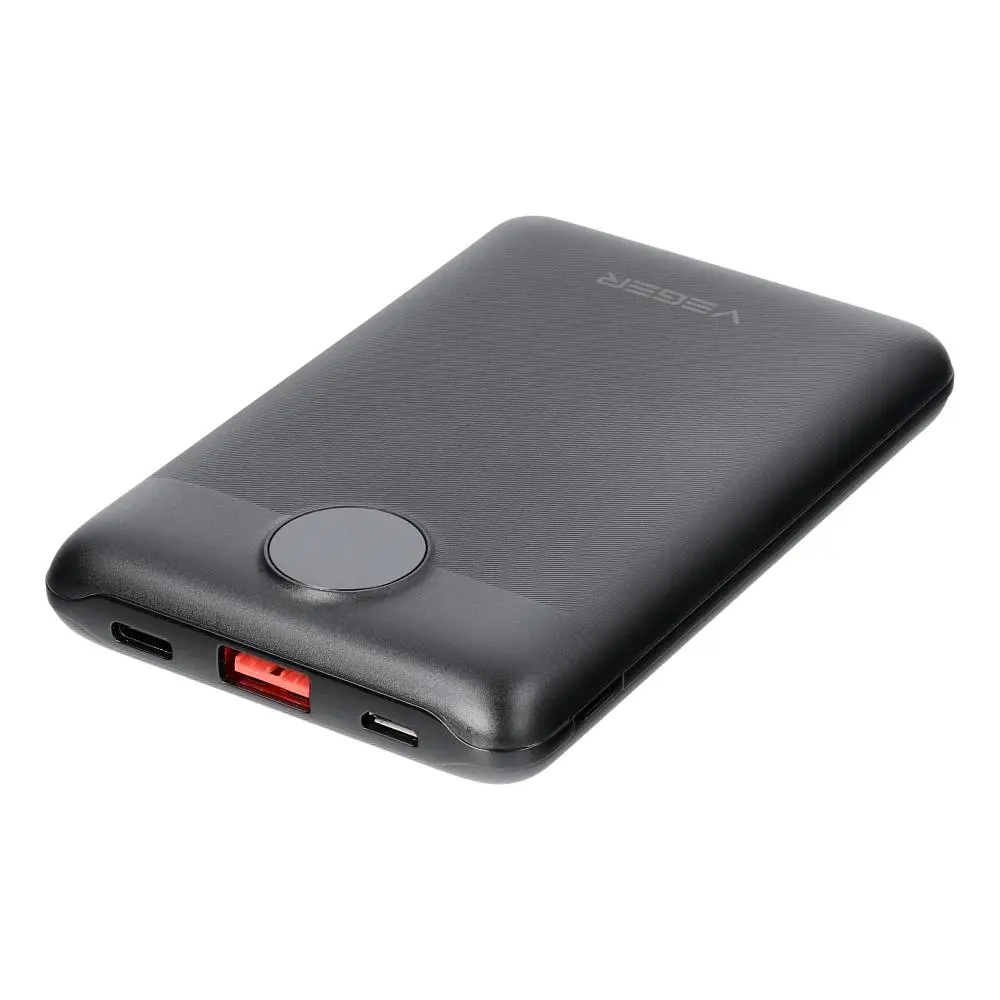 УМБ VEGER S11 LCD Display PD QC3.0 22,5W 10000mAh Black (W1140) (6970453554181) - фото 4