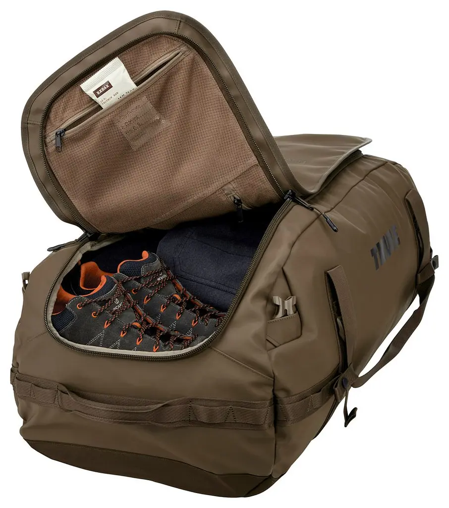 Спортивная сумка Thule Chasm Duffel 90L (Deep Khaki) 3205597 (TH 3205597) - фото 4