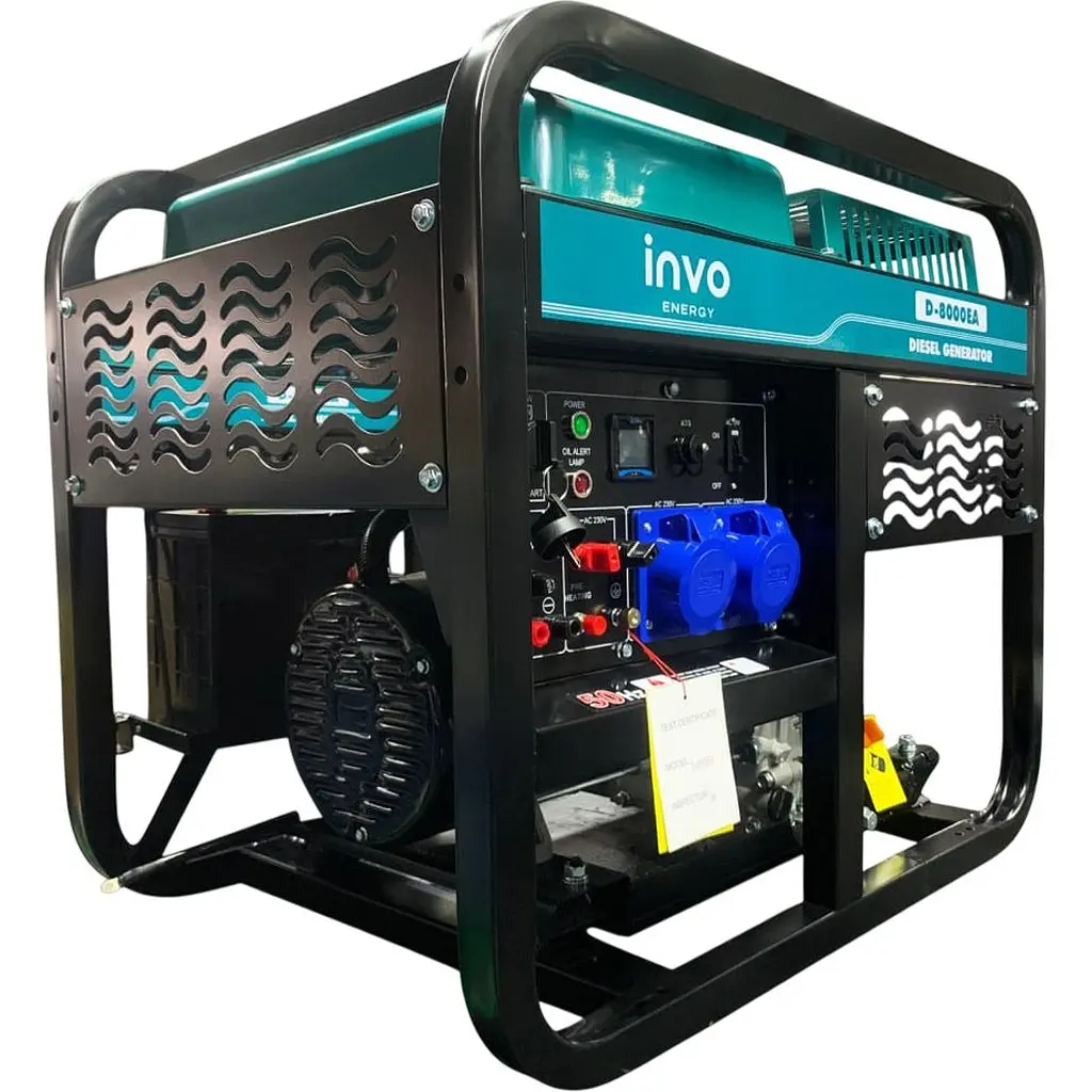 Генератор дизельний INVO D-8000EA [123907] - фото 2