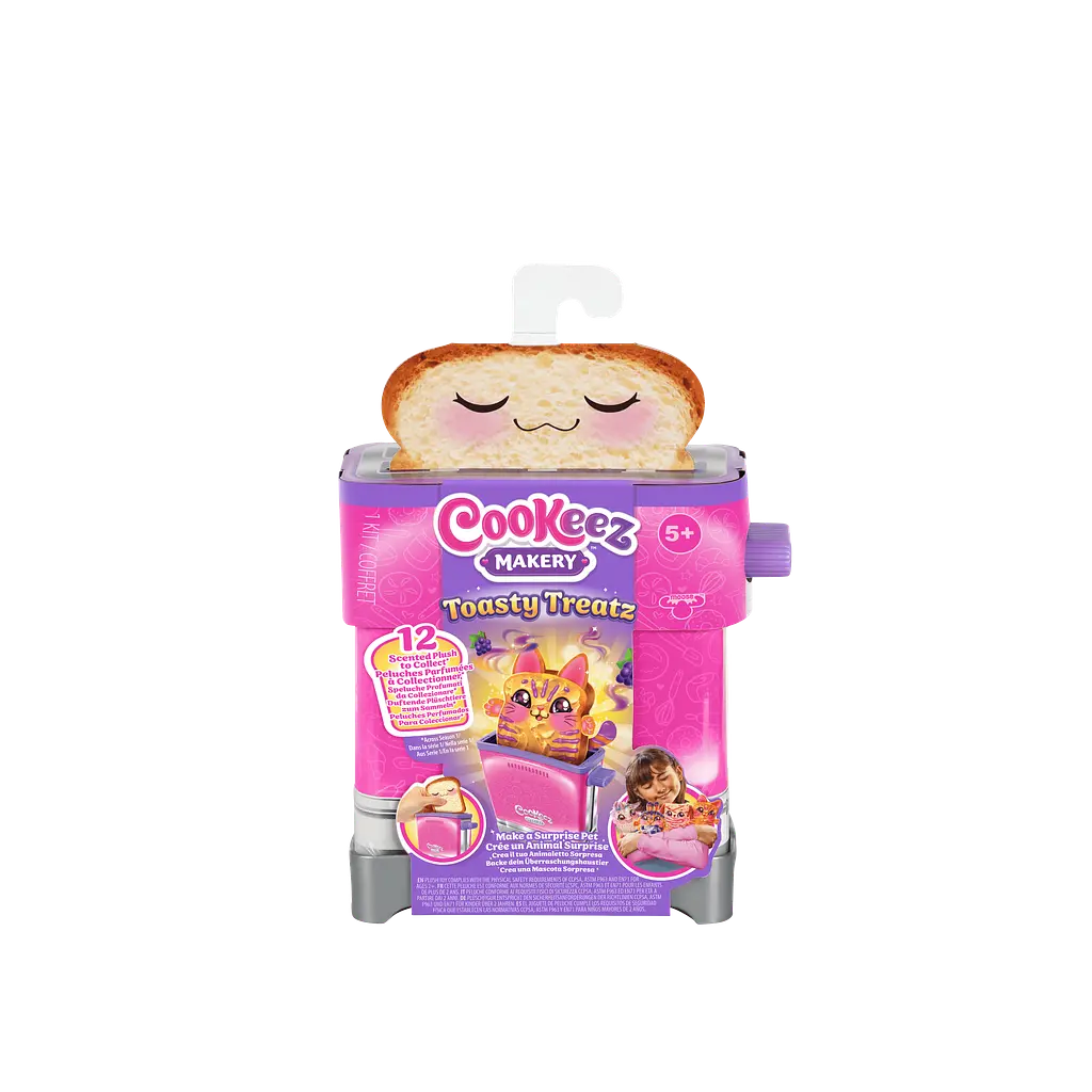 Cookies Makery Колекційна іграшка-сюрприз Смачний тост MOOSE Art.23504
