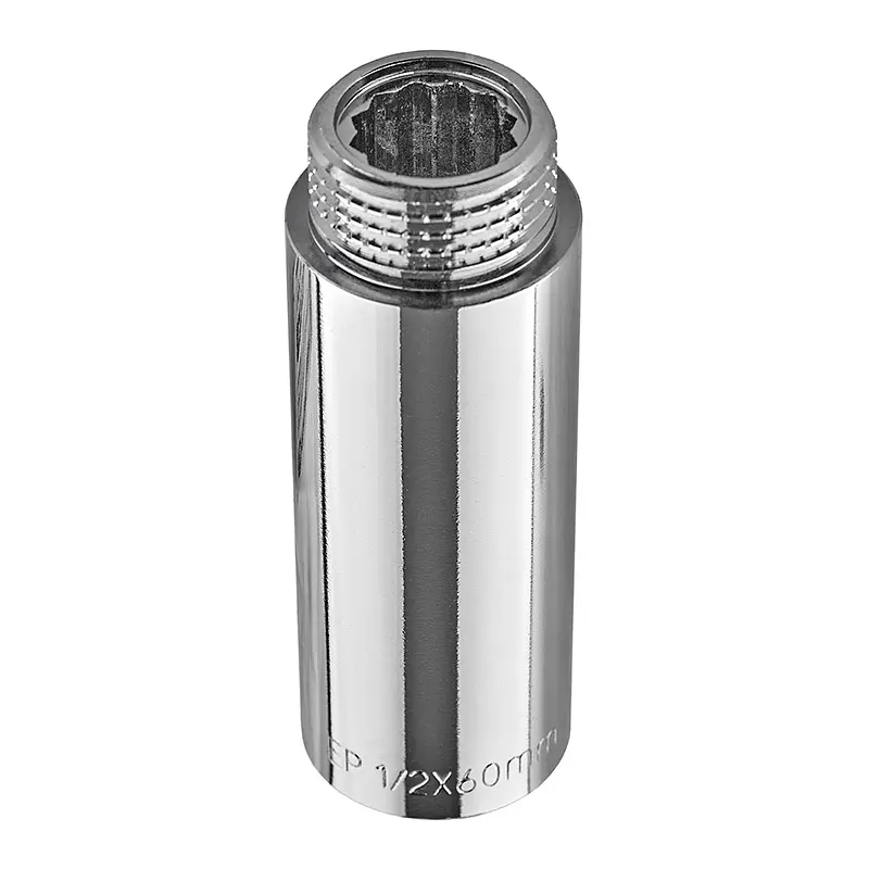 Подовжувач Europroduct Ep.E060.Chr - 1/2"MF-60мм хром EP6128 - фото 4