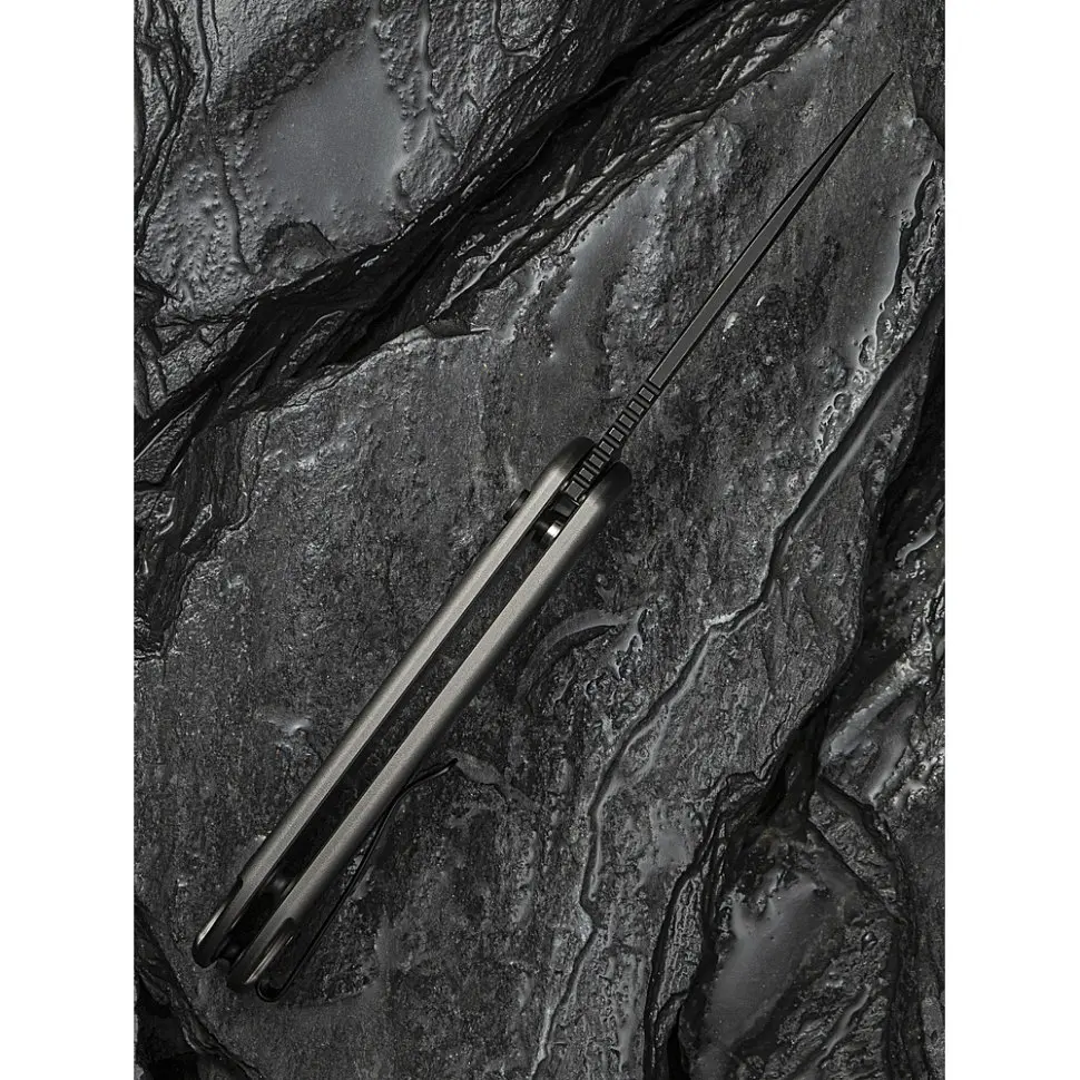 Ніж складаний кишеньковий Civivi Elementum II, (7.5 см) Nitro-V / Aluminum сірий - фото 16
