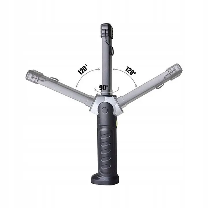 Акумуляторний світлодіодний ліхтар 8+1 (LED) PROTESTER SMD-LED - фото 2
