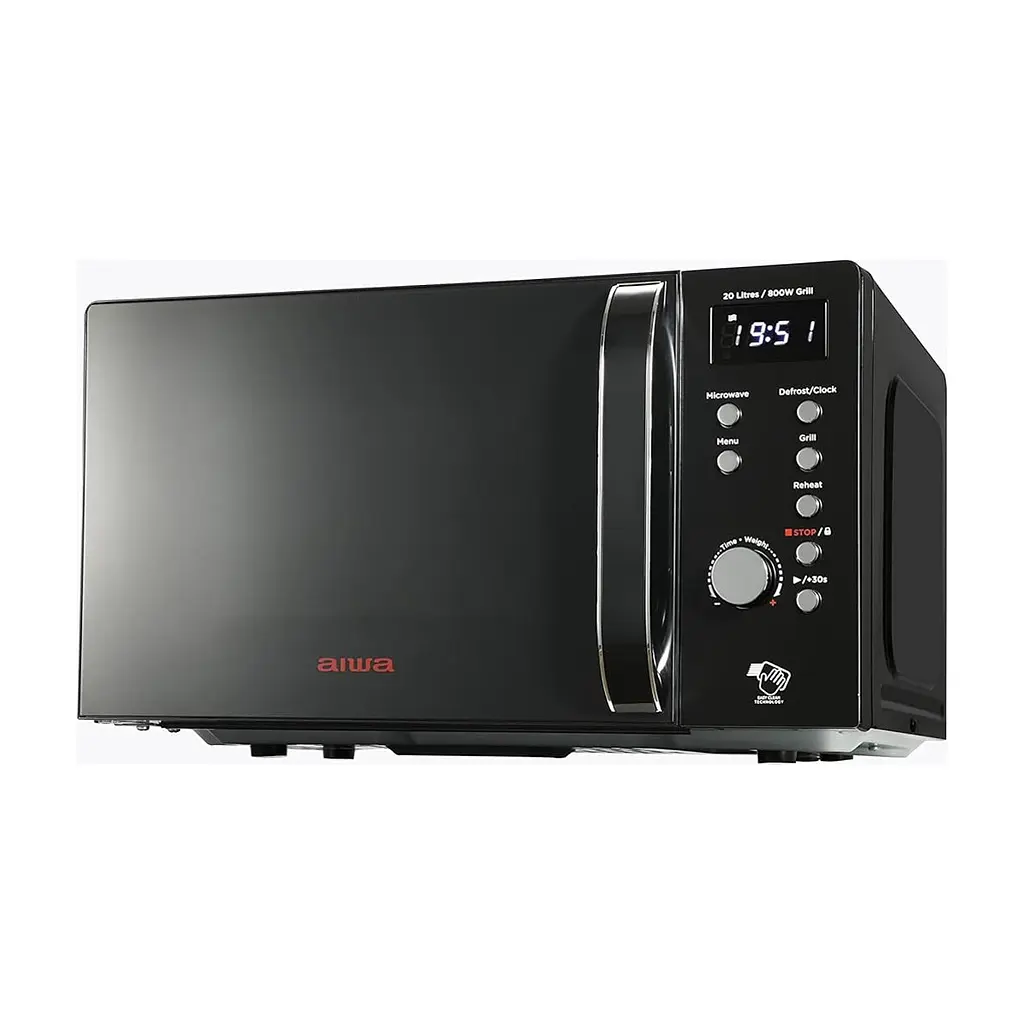Мікрохвильова піч AIWA NAMICOOK CRYSTAL20 (MW-202DG BK) - фото 4