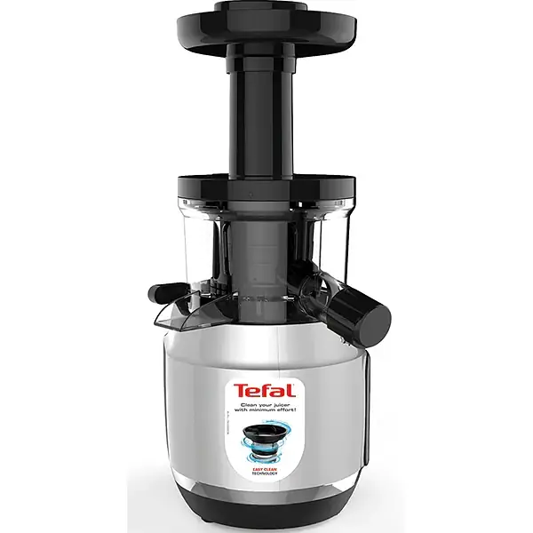 Соковижималка (соковичавниця) шнекова TEFAL ZC420E38 Потужність 150 Вт Контейнер для соку1 л, зовнішній Кількість швидкостей 2 шт. - фото 4