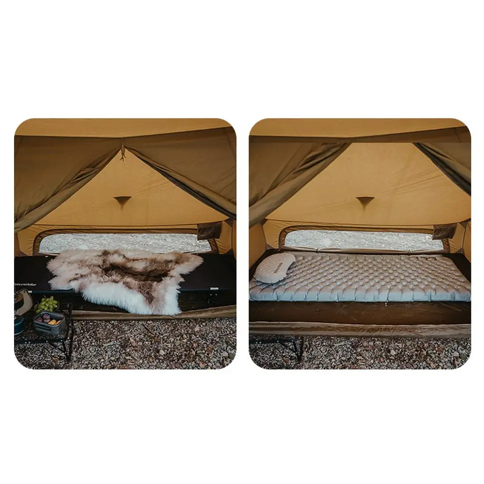Намет одномісний із тентом Naturehike CNK2450WS026, коричневий - фото 2