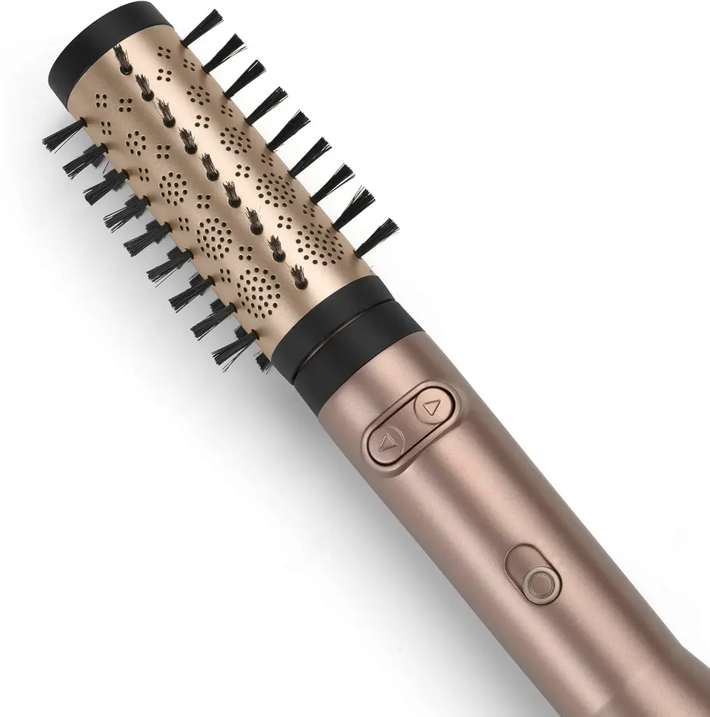 BaByliss Фен-щітка Babyliss Big Hair Dual, 650Вт, 2 режими, хол. обдув, кераміка, золотистий - фото 4