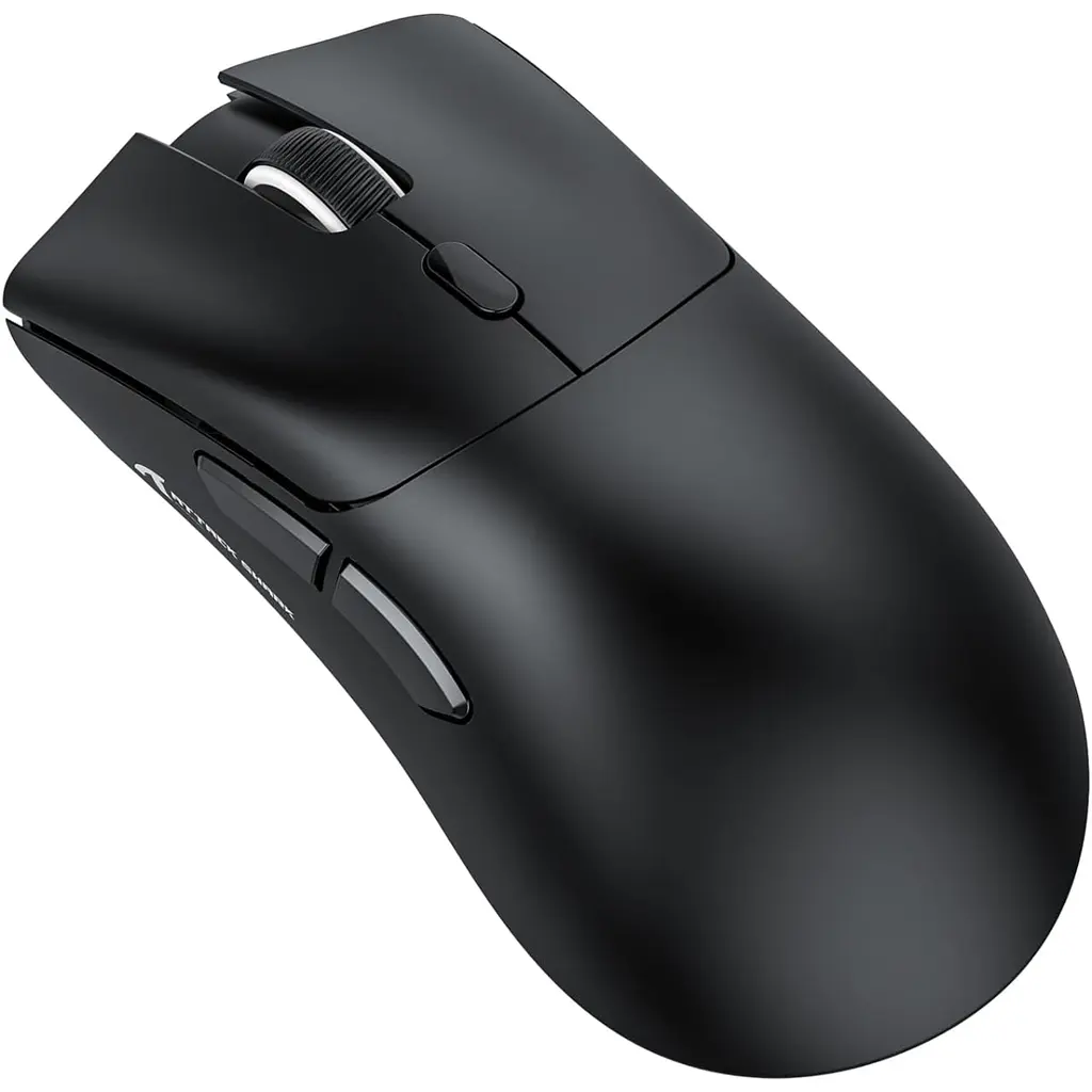 Мишка Attack Shark R1, Wireless/Bluetooth, 18000dpi, (PAW3311), 6кн., Black - фото 2