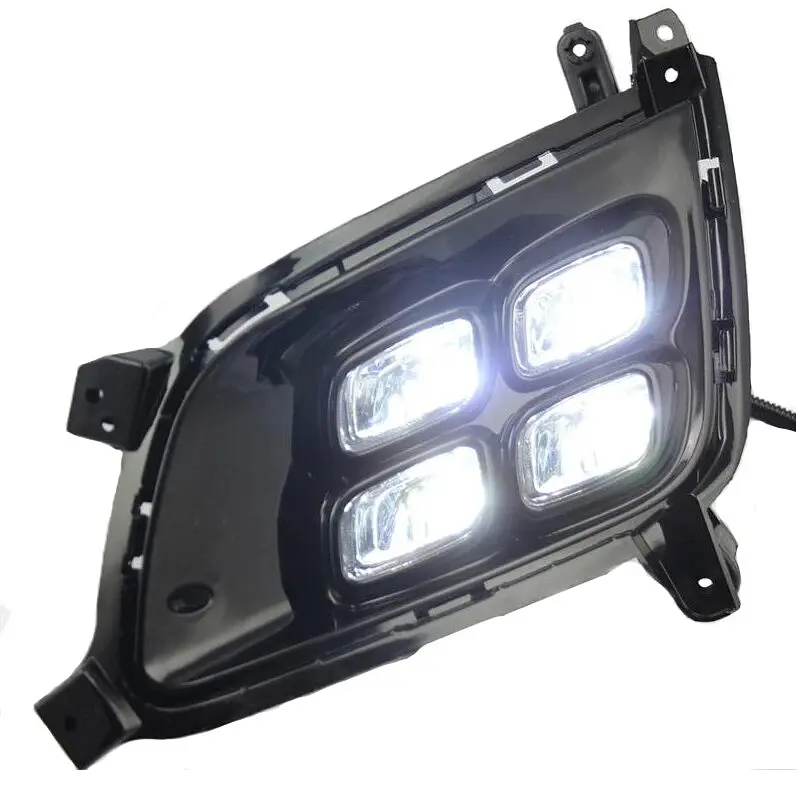 LED Протитуманні фари для Kia Optima K5 2013-2015 2DRL Комплект (KA-687) - фото 3