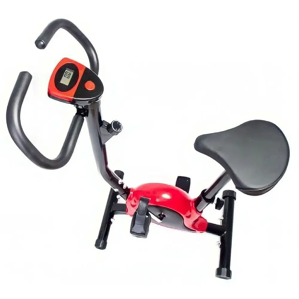 Велотренажер Fitline ES-8005 Point механический красный - фото 3