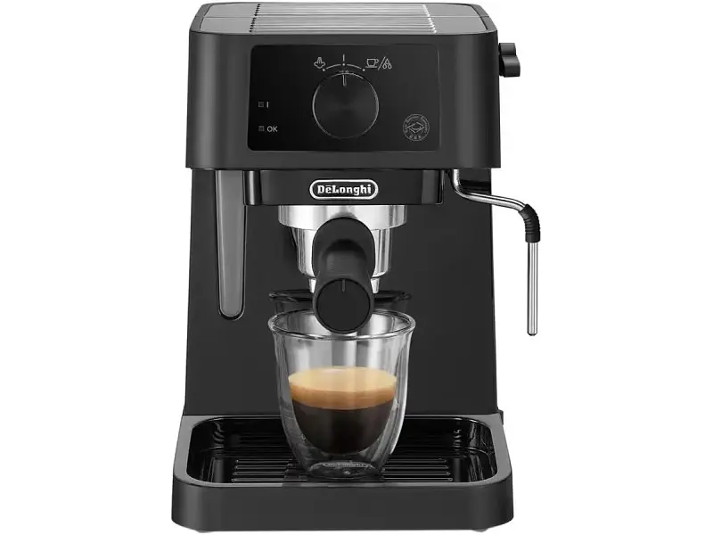 Ріжкова кавоварка еспресо Delonghi EC 235.BK