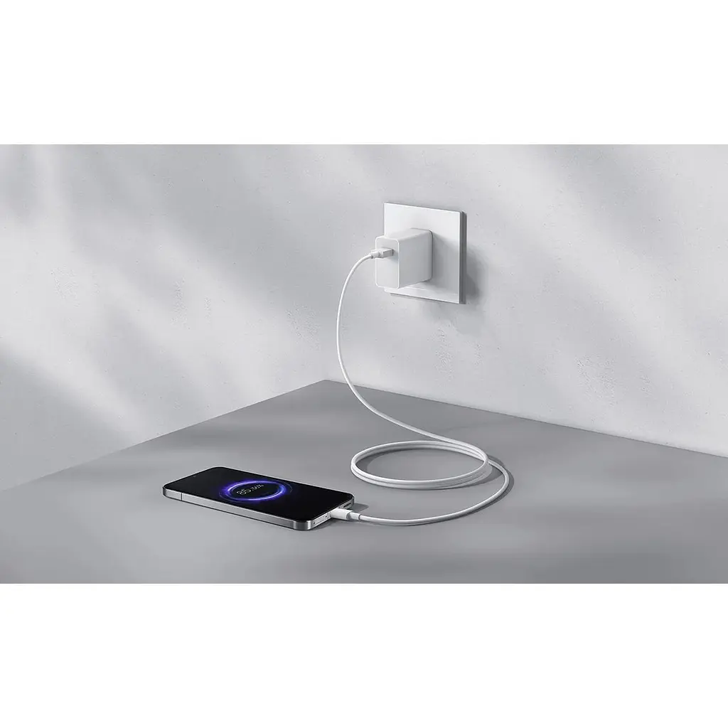 Кабель Xiaomi USB Type C 3 A (BHR 087 GGL) white 1 m UA - фото 5