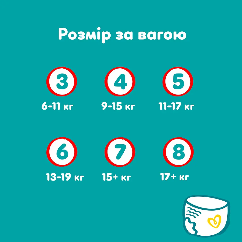 Підгузки Pampers Active Baby Pants Розмір 8 (17+ кг) 64 шт (8006530304627) - фото 12