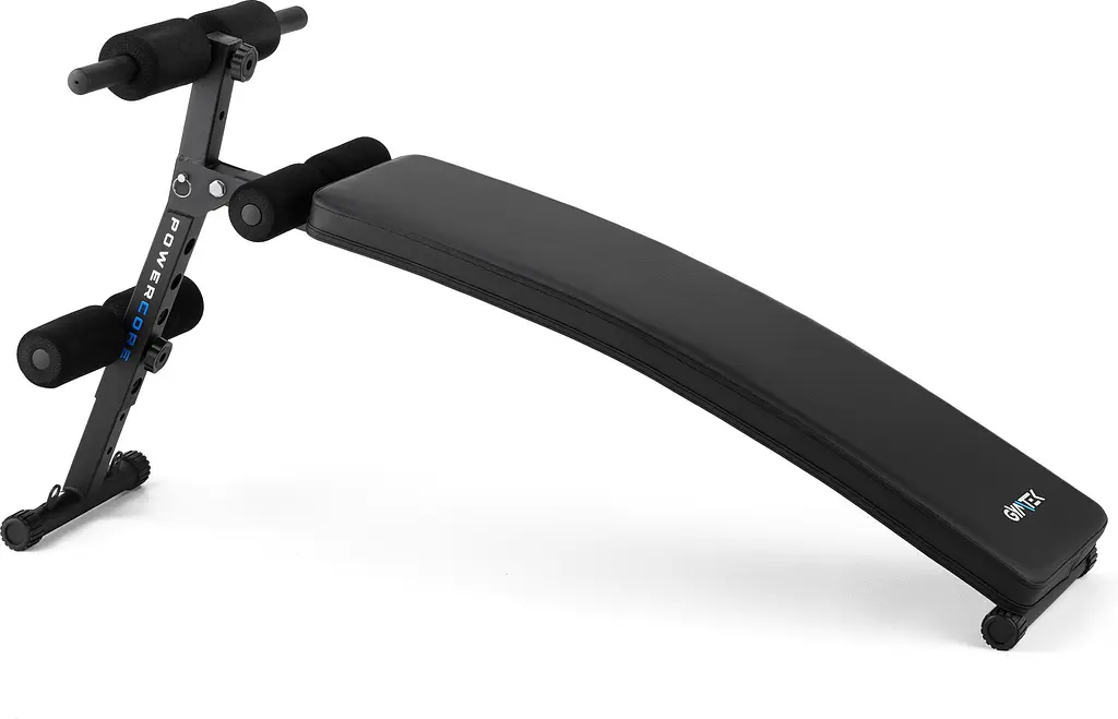 Похила лава для тренувань преса Gymtek XL200 з еспандерами для дому - фото 6