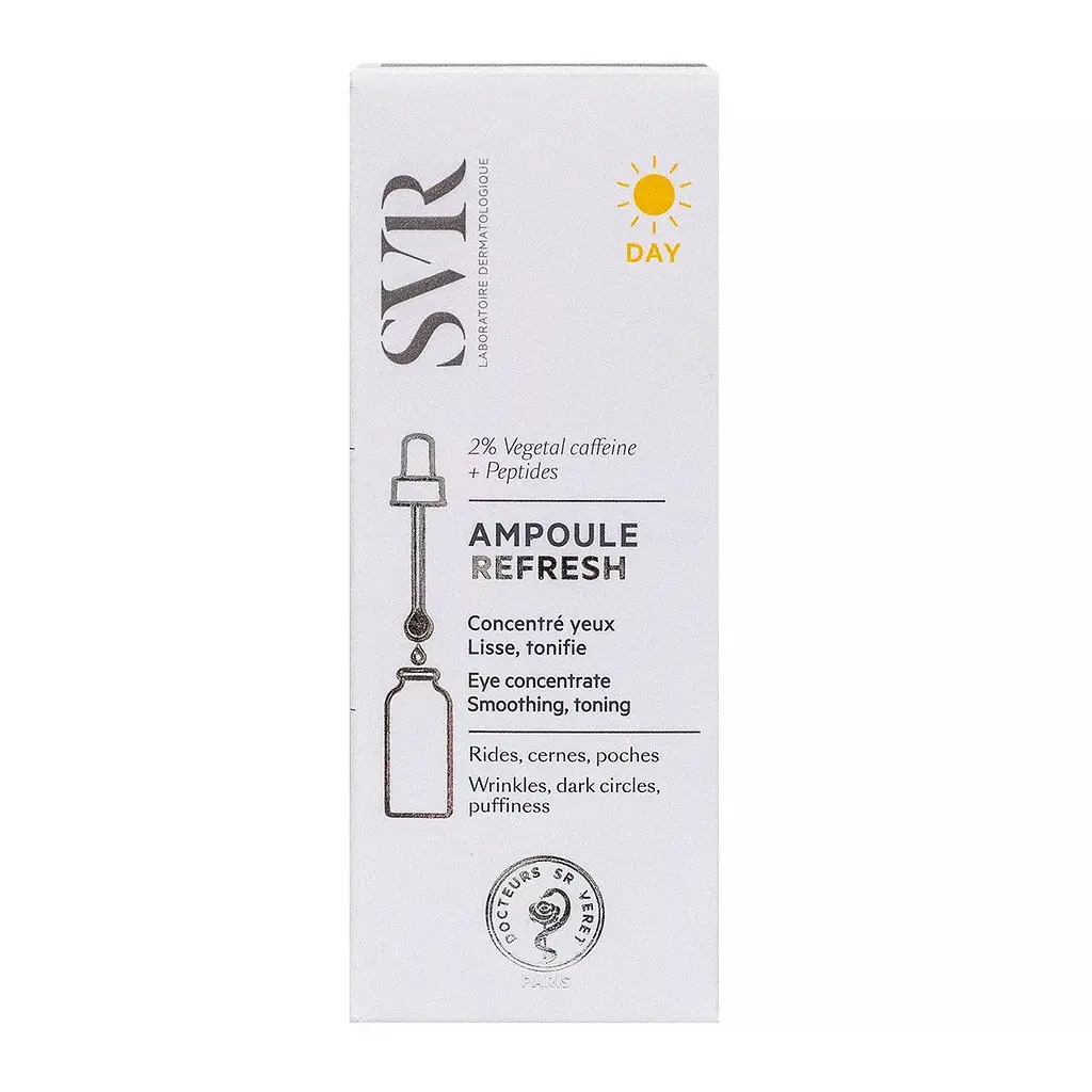 Концентрат для кожи вокруг глаз SVR Ampoule Refresh разглаживающий и тонизирующий 15 мл - фото 2