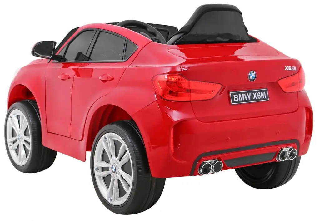 Електромобіль Ramiz BMW X6M пофарбований 12 В на пульті керування, red (PA.JJ2199.EXL.CR) - фото 9
