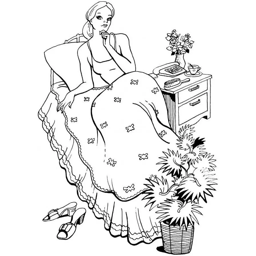 Альбом-розмальовка Богдан Барбара Твоя улюблена лялька-подружка 16 сторінок (978-966-10-2020-6) - фото 3