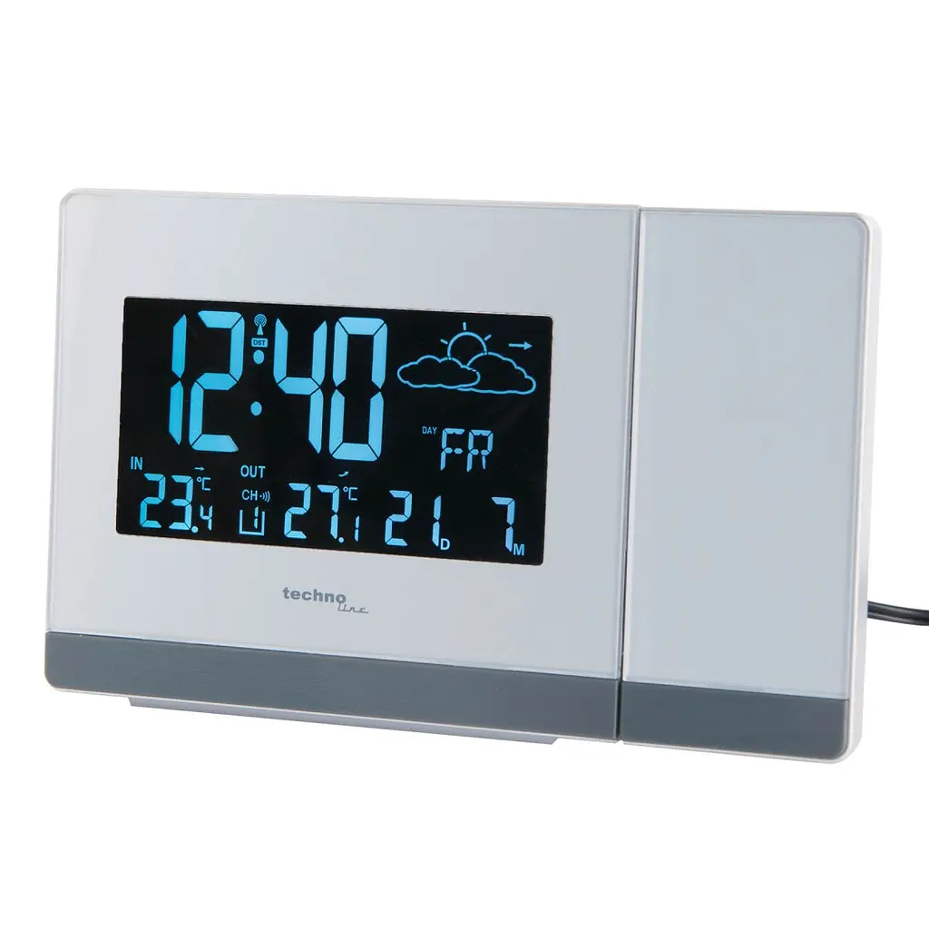 Годинник проекційний Technoline WT549 White (WT549) - фото 3