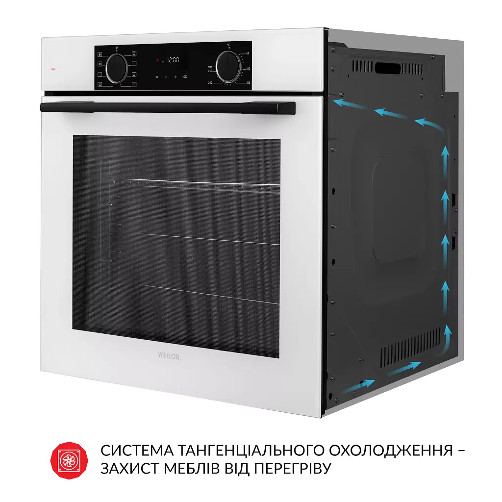 Духова шафа електрична Weilor FDO6F8WT - фото 9