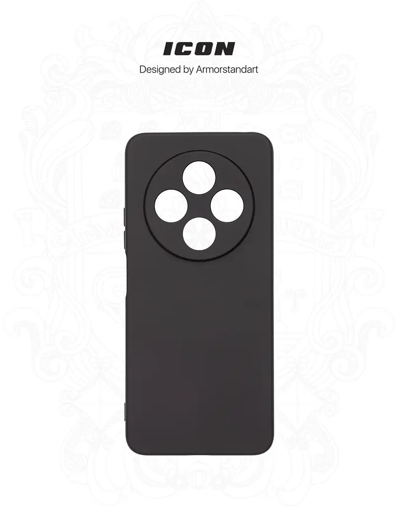 Чехол ArmorStandart ICON для Xiaomi Poco M7 5G Camera cover Black (ARM85161) - фото 3