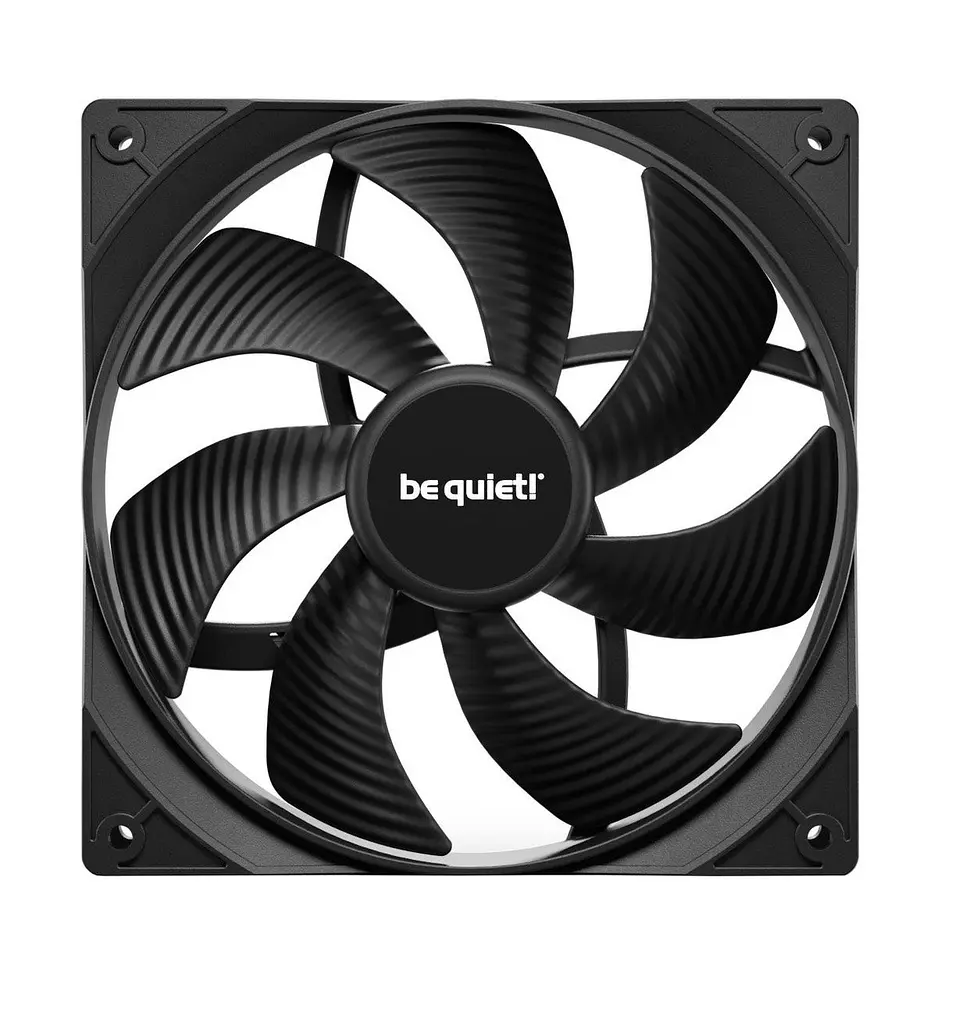 Вентилятор be quiet! Pure Wings 3 140mm PWM 3-Pack Чорний (BL139) - фото 2