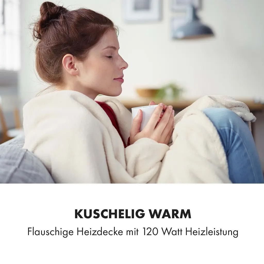 Електрична ковдра Klarstein Slanket (10035504) Бежевий - фото 3