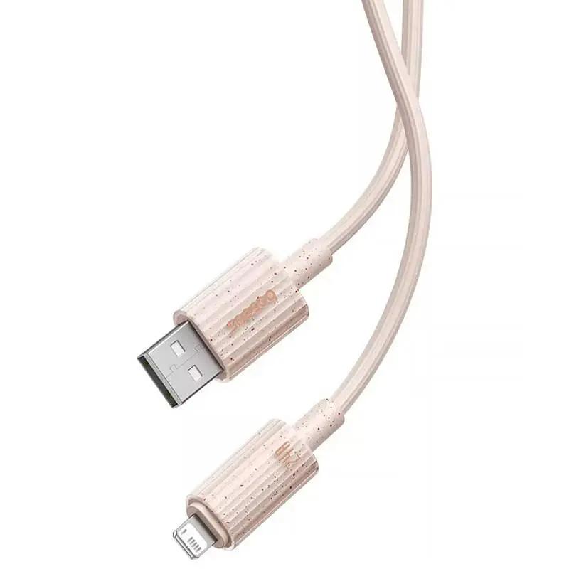 Дата кабель Baseus Habitat Series Fast Charging Type-C to Lightning 20W (2m) (P10360201) Wheat Pink - фото 2