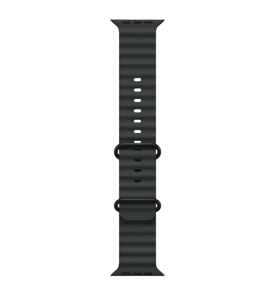 Смарт-годинник Smart Watch HK10 Ultra 3 49 мм з AMOLED Full HD екраном і з 2 додатковими ремінцями в комплекті Чорний - фото 4