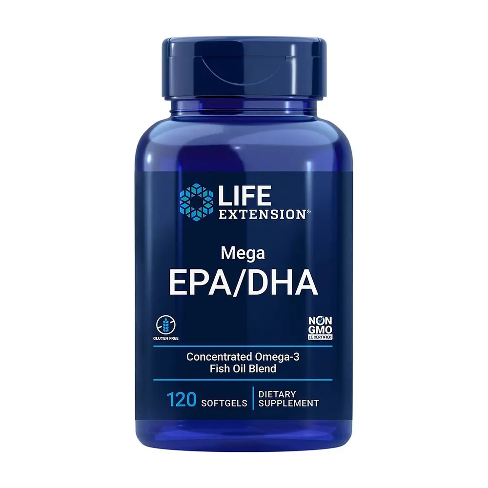 Жирні кислоти Life Extension Mega EPA/DHA 120 капсул - фото 2