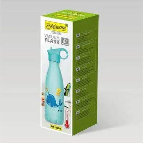 Термокружка Maestro Whale голубой 400 мл (MR-1645-А) - фото 2