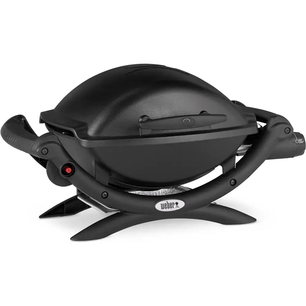 Газовий гриль Weber Q 1000 чорний (50010075) - фото 3