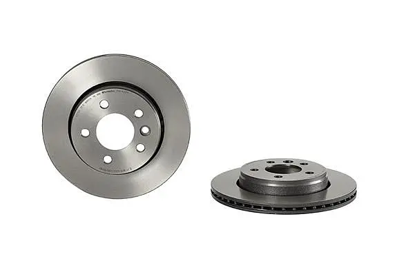 Диск гальмівний вентильований Man Tge, VW Crafter, Amarok, California 10-25р Brembo (09.D422.11) - фото 2