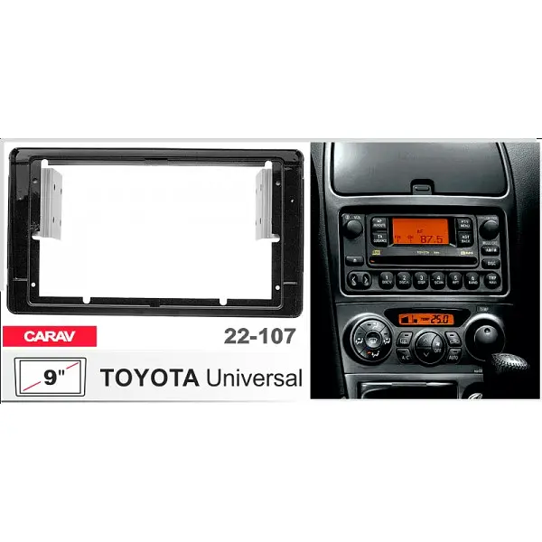 Переходная рамка Toyota Carav 22-107 - фото 4