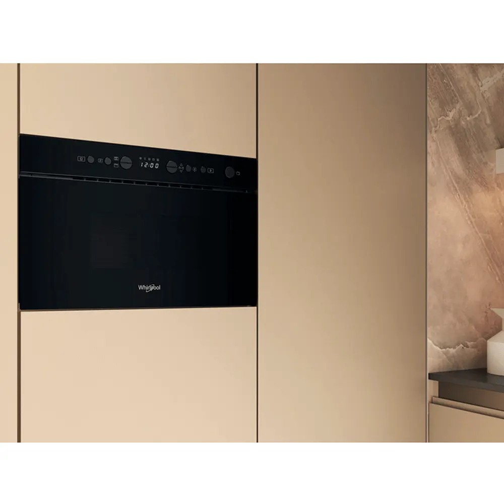 Встраиваемая микроволновая печь Whirlpool WMN14BB с функцией Хрустящая корочка - фото 6