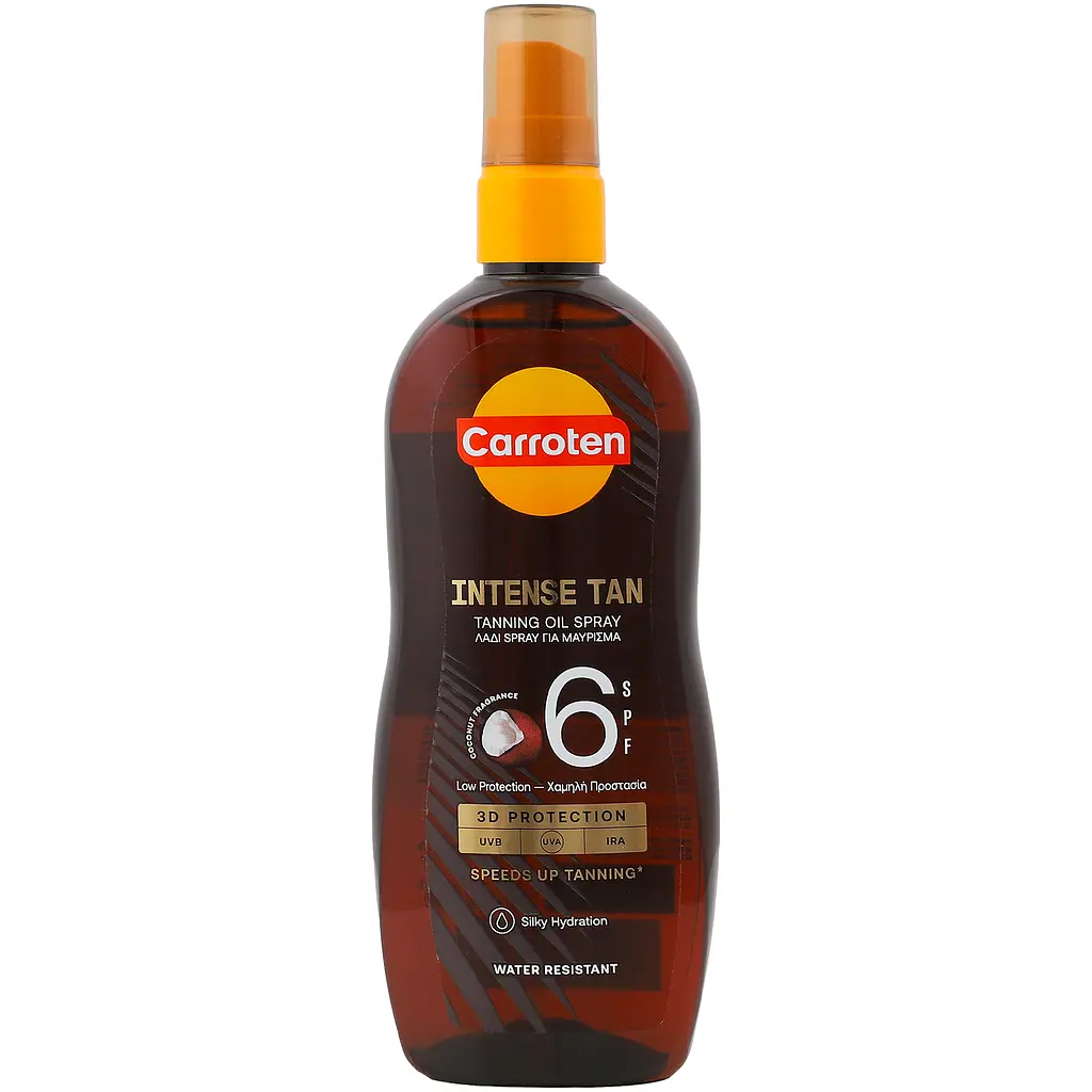 Олія-спрей для інтенсивної засмаги Carroten Intense Tan SPF 6 200 мл - фото 7