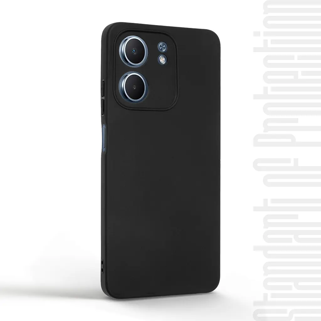 Чехол-накладка для смартфона OPPO A5X 4G/A5X 5G, противоударный, силиконовый, термополиуретановый (ТПУ), с защитой камеры и корпуса, черный, защита всего корпуса, ArmorStandart (ARM85387) - фото 2